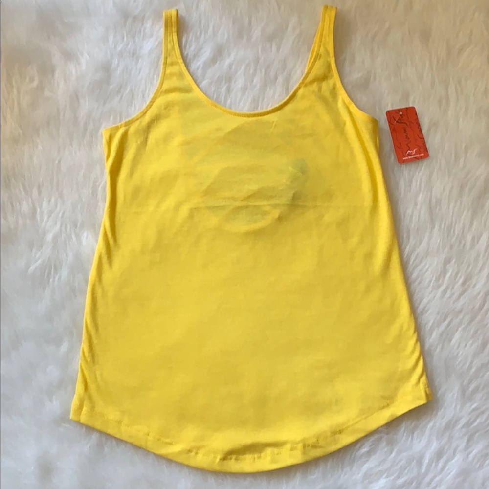 LAST CALL Basic Yellow Tank Top💛